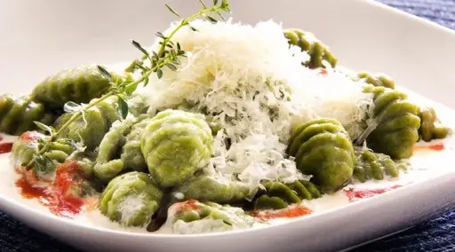 Gnocchi de Espinaca